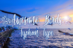 Awesome Birds: A Script Handwritten Font for Editorial Design