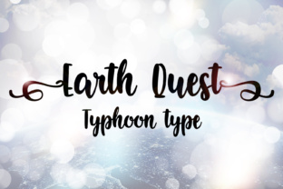 Earth Quest: A Handcrafted Font for Makers and Sellers