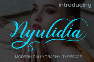 Elevate Editorial Design with Ayulidia Script Font