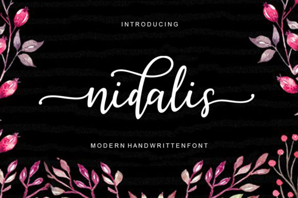 Elevate Your Brand with Nidalis Script Font