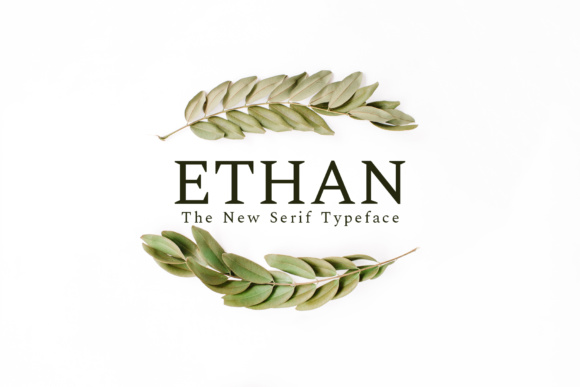 Ethan Serif Font Review for Modern Campaign Design