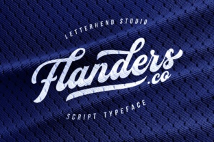 Flanders Script: A Bold Modern Typeface for Makers