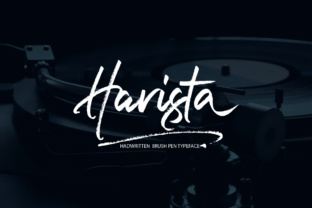 Harista Script: The Handwritten Font for Modern Branding