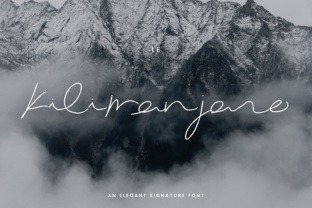 Le Kilimanjaro Font: Elevate Your Brand with Elegant Script