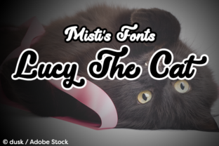 Lucy the Cat: A Bold Script for Modern Branding