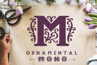 Ornamental Mono: A Decorative Serif Font for Makers