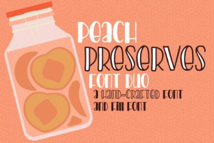Peach Preserves: A Whimsical Script Font for Makers