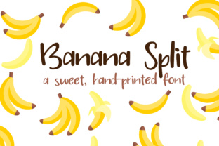 PN Banana Split: A Fun Script Handwritten Font for Campaigns
