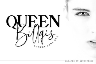 Queen Billqis Duo: A Modern Serif and Script Font Pair