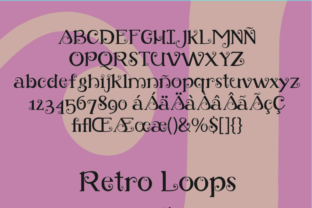 Retro Loops: A Decorative Font for Bold Campaigns