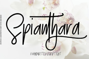 Spianthara Script: The Elegant Typeface for Modern Brands