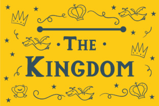 The Kingdom: A Playful Serif Font for Storytelling