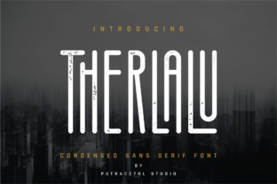 Therlalu Font Review: A Modern Condensed Sans Serif for Branding