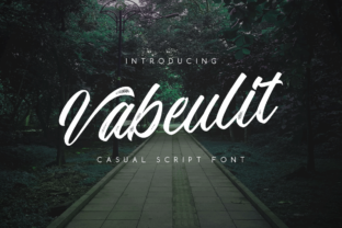 Vabeulit: A Simple Handwritten Font for Editorial Design