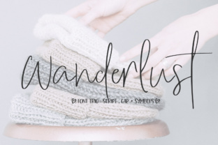 Wanderlust Trio: A Script Handwritten Font for Branding